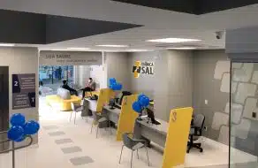 Sinalização para Clinica Salute