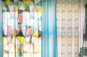 Imagens nas Cortinas