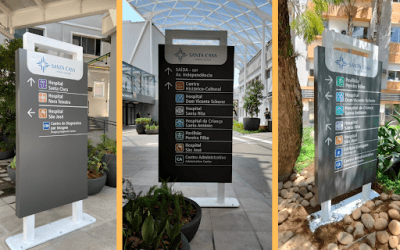 Sinalização precisa Destaque: dos Adesivos de Piso às Letras Caixa Iluminadas