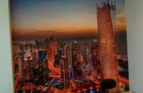 Decoração em Parede de Escritório