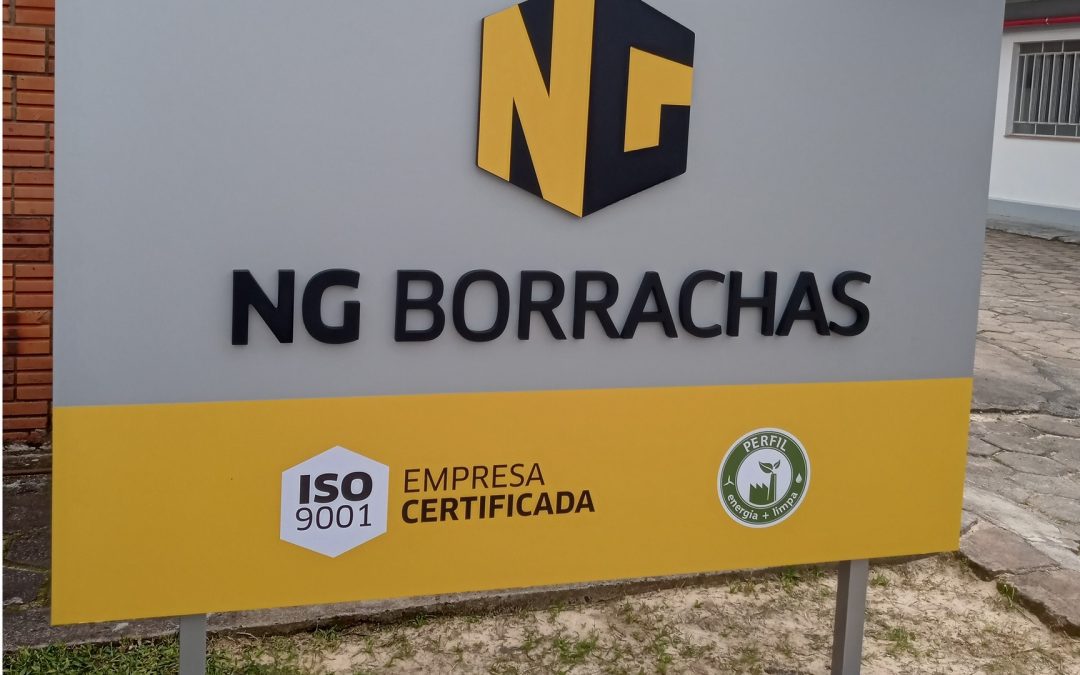Fachada em ACM – NG Borrachas