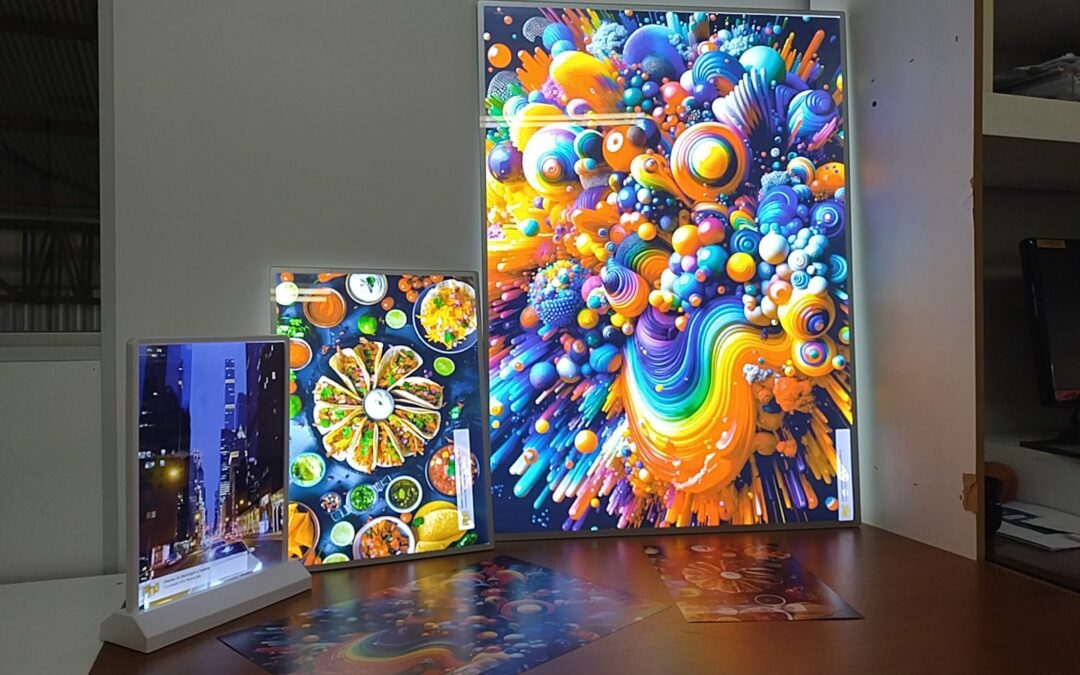 Novos Luminosos Backlight da Pino