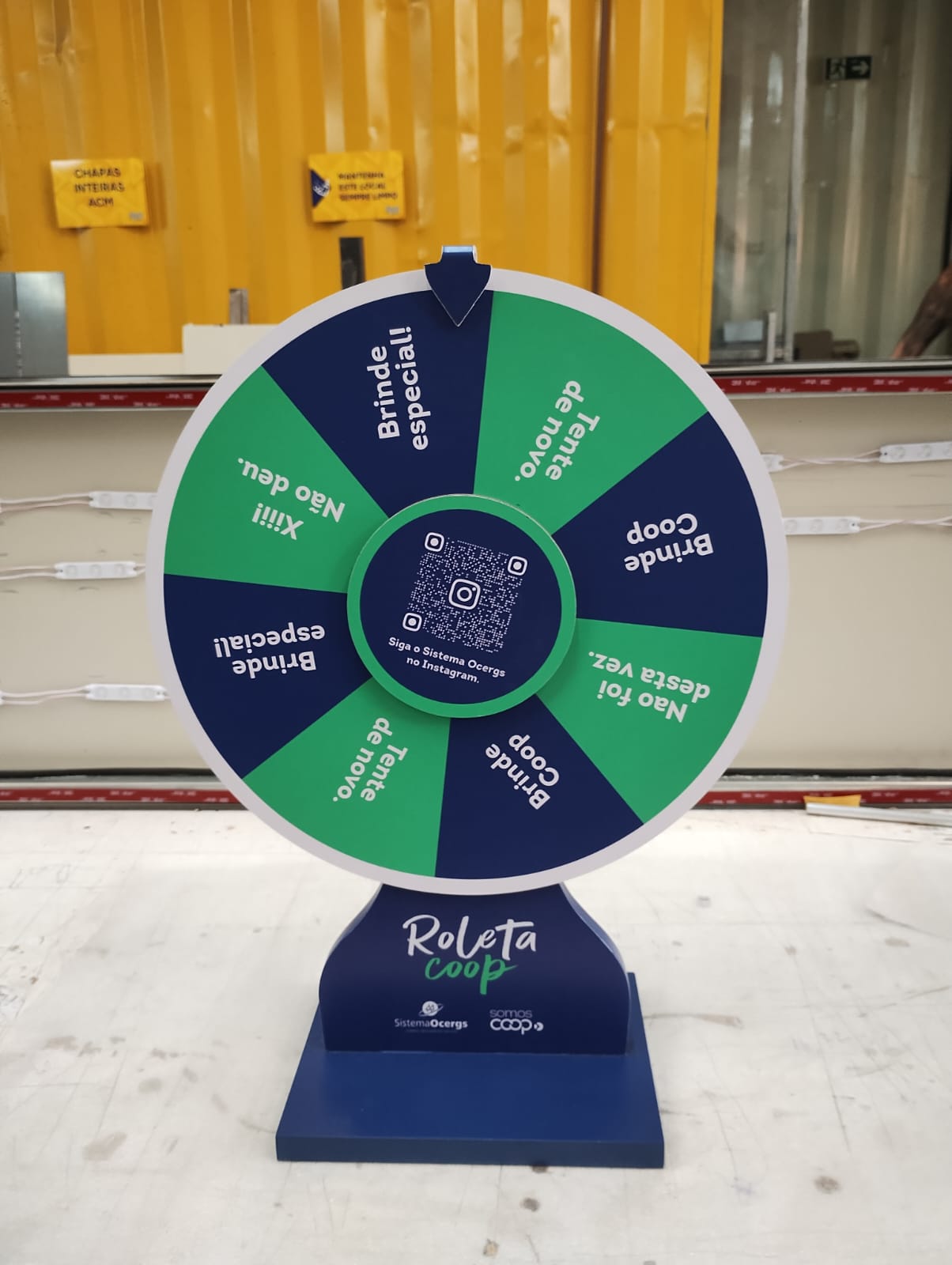 Roletas para promoções e eventos personalizadas